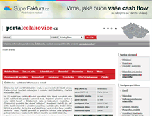 Tablet Screenshot of portalcelakovice.cz